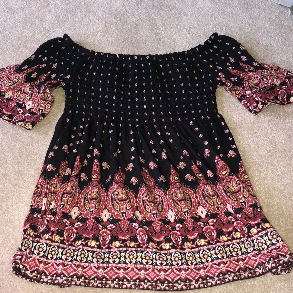 Off the shoulder top